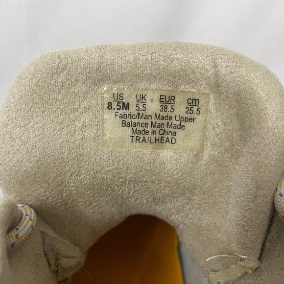 Ryka Trailhead Womens Hiking Boot 8.5 Athletic shoes High Top Sneaker Beige - Picture 7 of 11